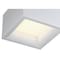 Access Lighting Bloc, Dual Voltage LED Flush Mount, White Finish, Acrylic Lens Acrylic 50009LEDD-WH/ACR - alternate 4